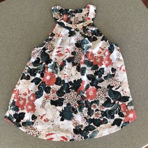 Loft floral halter top